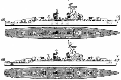 JMSDF DD-107 The 1st Murasame (Destroyer)