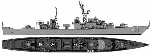 JMSDF DD-113 Yamagumo (Destroyer)