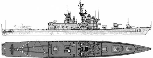 JMSDF DDH-143 Shirane (Destroyer)