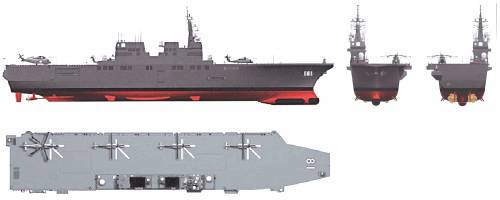 JMSDF Hyuga DDH-181 (Helicopter Carrier)