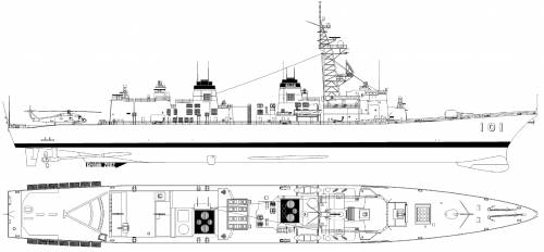 JMSDF Murasame DDG-101 (Destroyer)