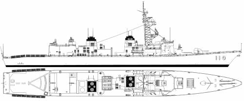 JMSDF Takanami DDG-110 (Destroyer)