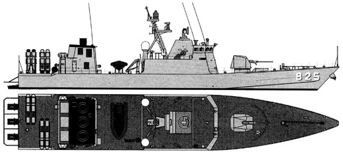 JMSDF Wakataka (Hayabusa Class Guided-Missile Patrol Boat )