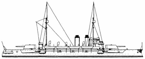 Hr De Zeven Provincien (Coastal defence ship) - Netherlands (1914)