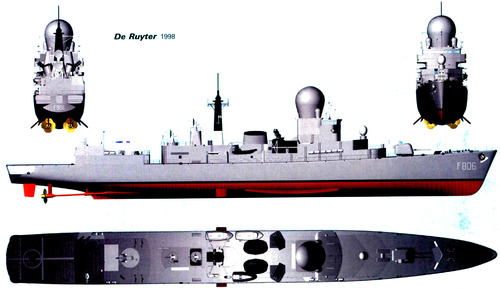 Hr.Ms. De Ruyter F806 (Frigate) (1998)