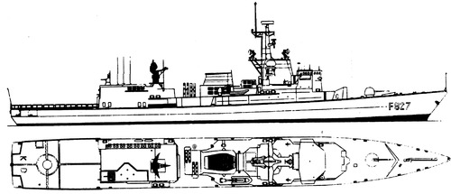Hr.Ms Karel Doorman F827 (Frigate)