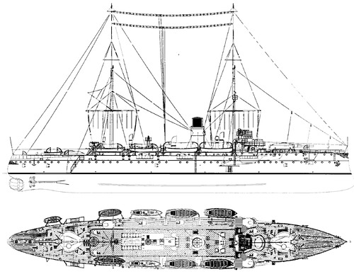 Hr.MS Marten Harpertszoon Tromp (Coastal Defense Ship) (1907)