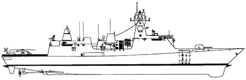 Hr. Ms. Tromp F803 (LCF Class Frigate)