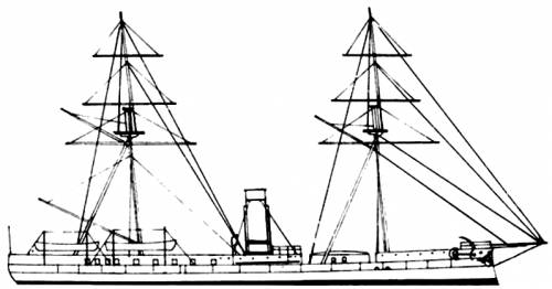 Hr Schorpioen (Battleship) - Netherlands (1870)