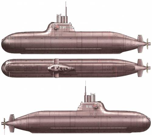 FGS S-181 Type 201 (Submarine)