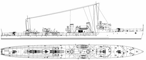HDNS Dragen [Torpedo Boat] (1936)