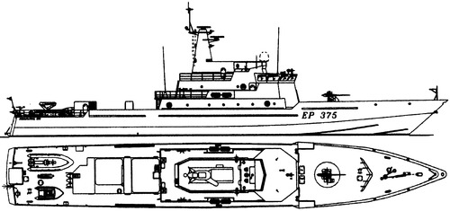 HMBS EP-375 (Patrol Boat) - Bahamas