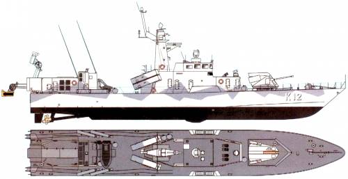 HSwMS Malmo [Stockholm-class Corvett] (2007)
