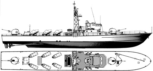 INS Reshef (Saar 4 Missile Boat)
