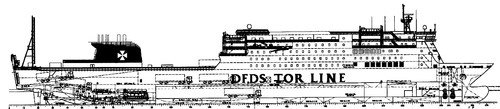 MS Dana Sirena (RoPax Ferry) (2004)
