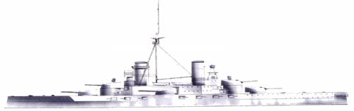 NAeL Minas Geraes (Battleship) Brazil (1910)