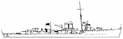 NKM Sleipner (Torpedo Boat) - Norway (1940)