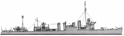 NKM St. Albans (Destroyer) - Norway (1942)