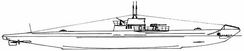 NMS Marsuinul [Submarine] - Romania (1944)