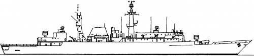 NMS Regina Maria F222 [Type 22 class Frigate]
