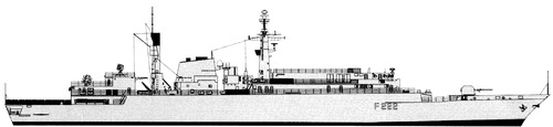 NMS Regina Maria F222 (Type 22 Frigate - ex HMS London) (2005)