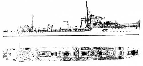 ORP Garland (Polish Destroyer) (1942)