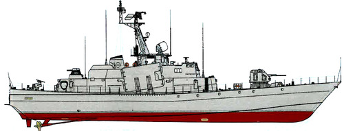 ORP Gornik Project 1241RE Molniya Tarantul Missile Boat