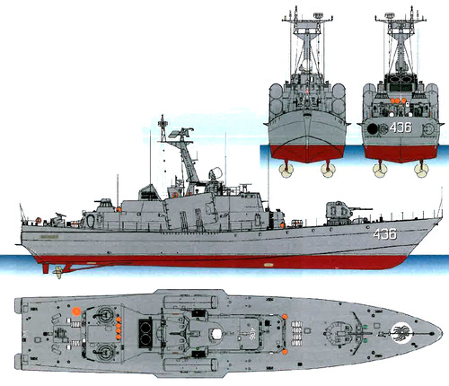ORP Metalowiec Project 1241RE Molniya Tarantul Missile Boat