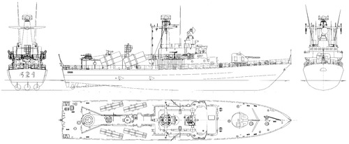 ORP Orkan Project 660M (Missile Boat) (1992)