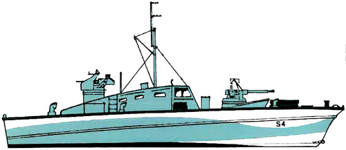 ORP S4 (Motor Torpedo Boat) - ex MGB113 (1943)