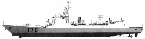PLA LanZhou DDG-170 (Type 052C Destroyer)