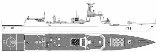 PLAN Haikou [Type 052C Destroyer]