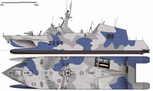 PLAN Houbei [Type 022 Missile boat ]