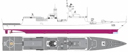 PLAN Ma'anshan [Type 054 Frigate]