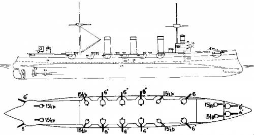 SMS Kaiserin Augusta (Protected Cruiser) (1892)