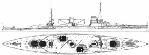 SMS Seydlitz (Battlecruiser) (1913)