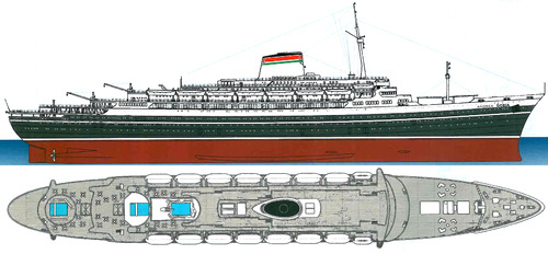 SS Andrea Doria 1956 (Ocean Liner)