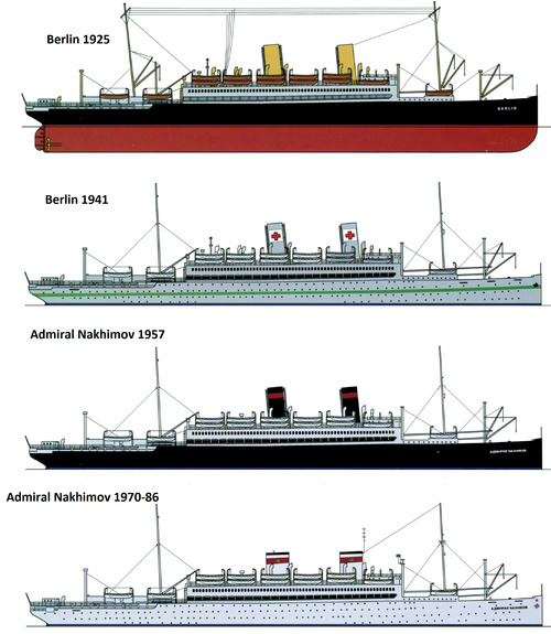 SS Berlin Admiral Nakhimov (Passenger Ship)