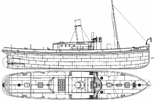 SS Hotspur [Tug Boat] (1863)
