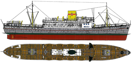 SS Jagiello (Ocean Liner) (1948)