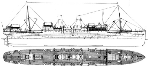 SS Kosciuszko (ex Tsarina Passenger Ship) (1931)