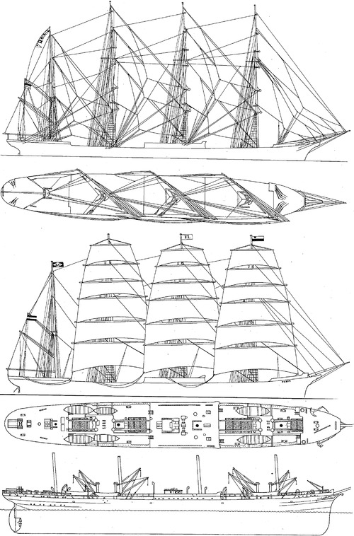 SS Pamir 1905 (Barque)