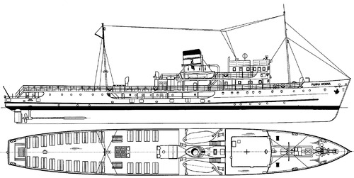 SS Panna Wodna 1965 (Passenger Ship )