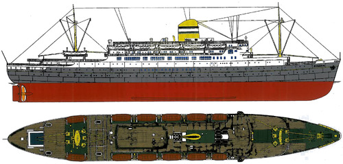 SS Ryndam (Ocean Liner) (1955)
