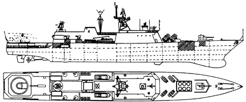 Admiral Grigorovich [Project 1135.6 Krivak-V class Frigate]