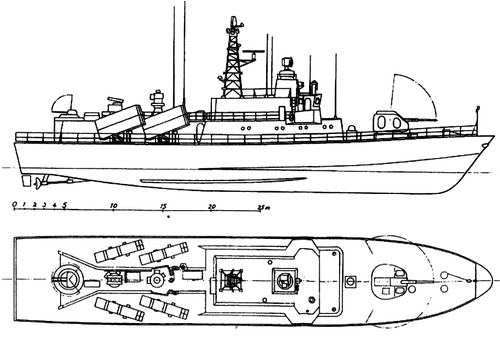 FRS Orkan Project 660M Missile Boat