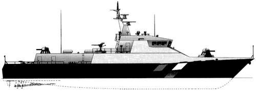 FRS Project 2097.0P Katran Patrol Vessel