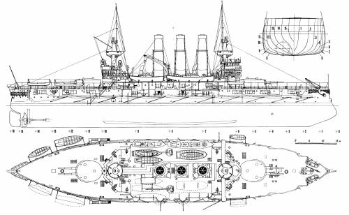 Retvizan (Battleship) (1902)