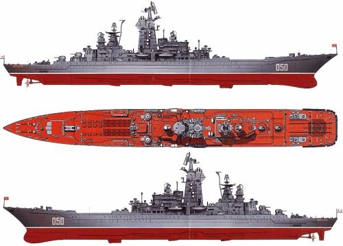 Russia - Admiral Ushakow (Missile Cruiser)