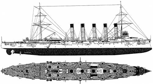 Russia Askold (Protected Cruiser) (1902)